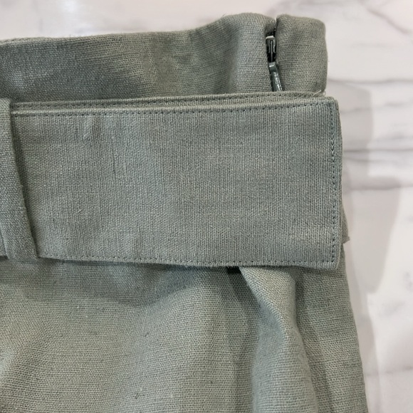 NWOT Magaschoni linen/cotton blend trousers with belt. - Picture 14 of 14